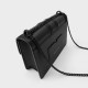 Charles Keith Chain Flap Shoulder Bag Ultramatteblack Charles Keith Chain Flap Shoulder Bag Ultramatteblack